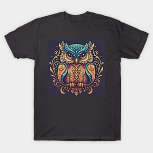 Owl graphic design illustration T-Shirt